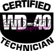Certified WD40 Technician Certified WD40 Technician